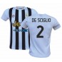 Maglia Juventus De Sciglio 2 ufficiale replica 2021/22 personalizzata adulto bambino